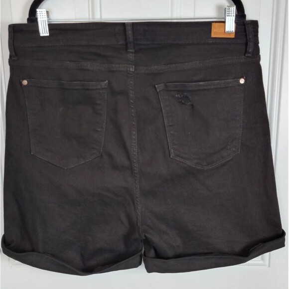 Judy Blue Plus Size Black Denim Shorts Size 3XL - Picture 9 of 9